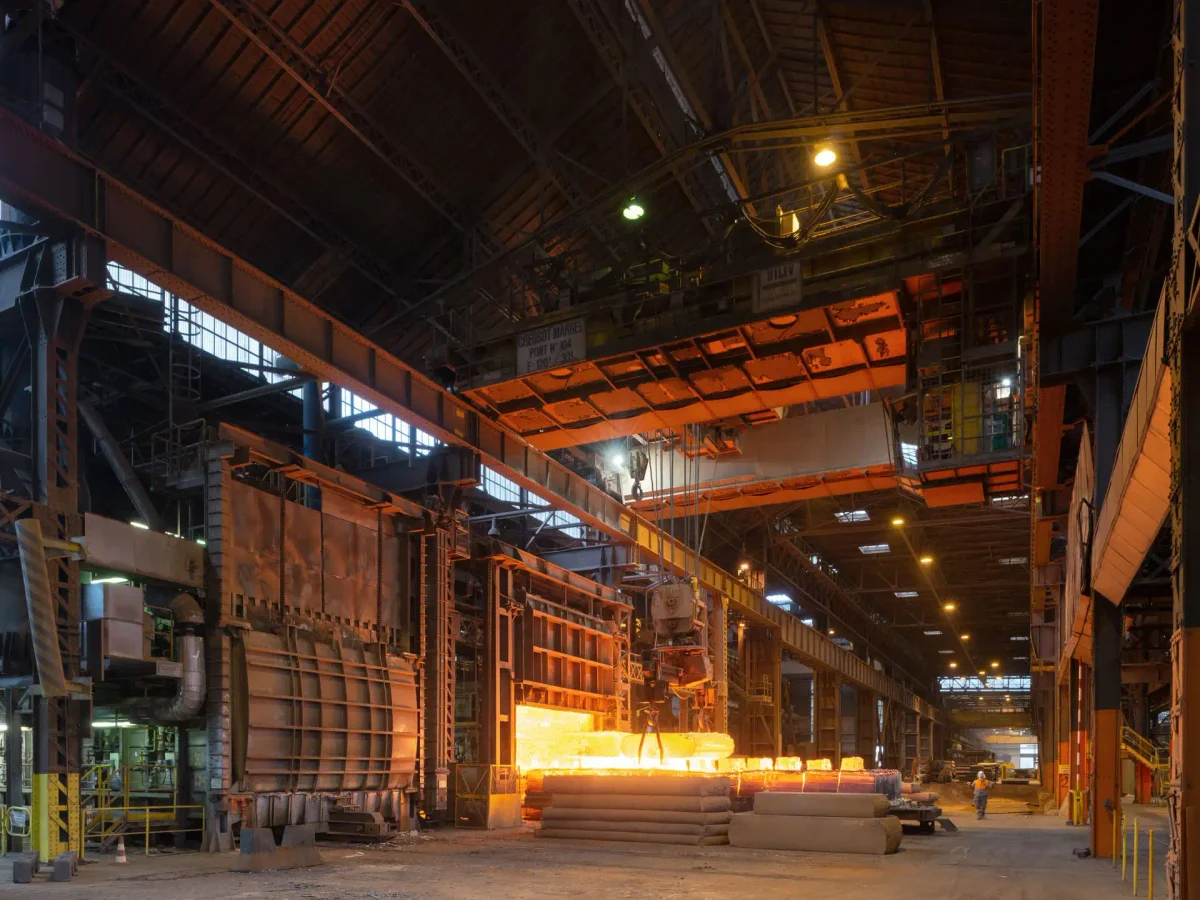 INDUSTEEL — výrobní závod